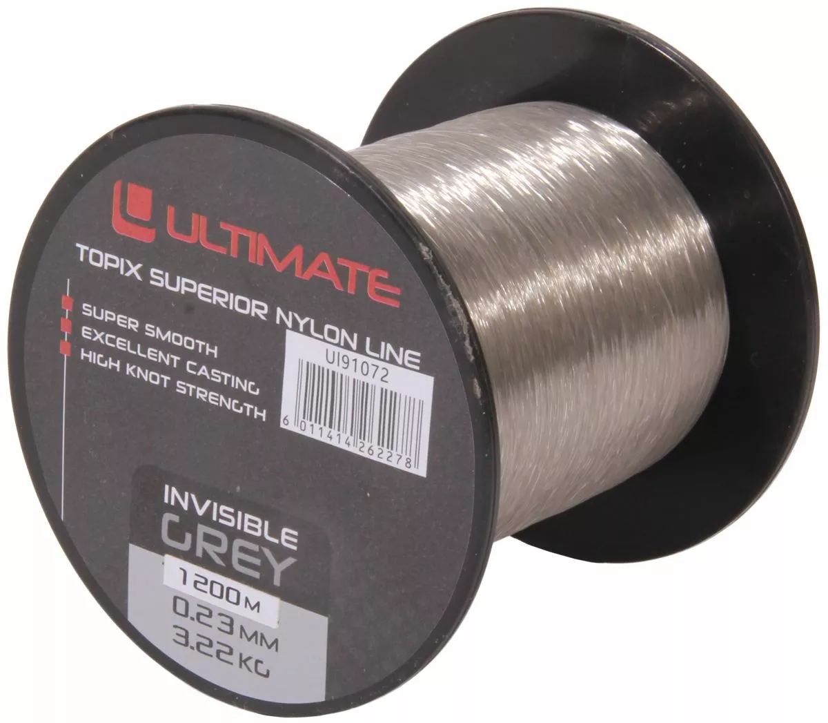 Ultimate Topix Nylon Invisible Grey, 1200m 3 Ultimate Topix Nylon Invisible Grey, 1200m - Image 3
