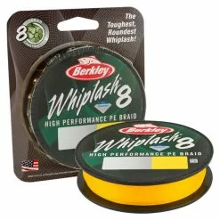 Berkley Whiplash 8 Yellow Braided Line 150m