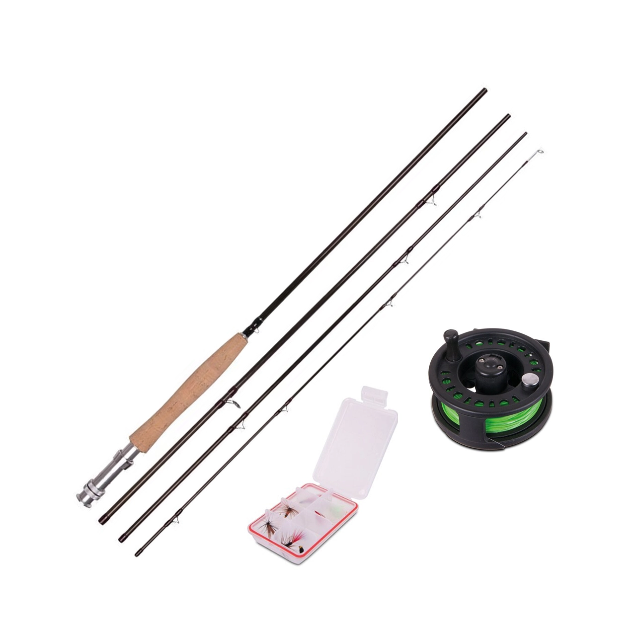 Sänger Saenger Profi Fly Set AFTMA 5-6 - Complete Fly Fishing Combo 1 Sänger Saenger Profi Fly Set AFTMA 5-6 - Complete Fly Fishing Combo