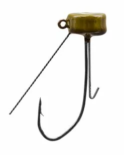 Strike King Weedless Tour Grade Ned Jig Head Green Pumpkin (3 Pcs) -Line Elegant store 26b55678169dacd7