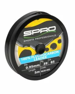 Spro 100% Fluorocarbon 5m Leader Material -Line Elegant store 32293469a792e4a9