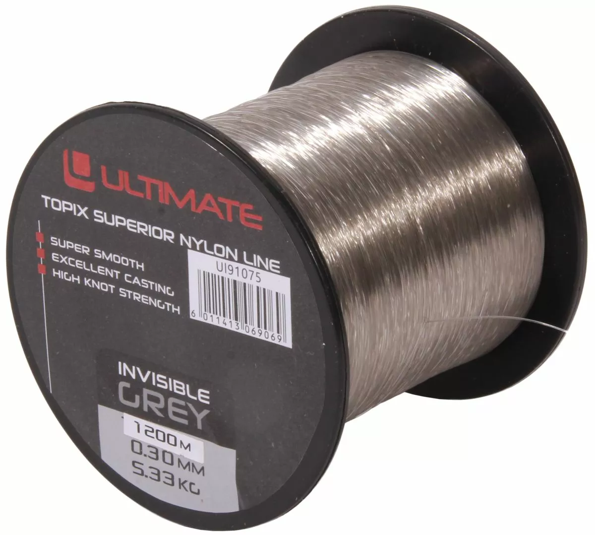 Ultimate Topix Nylon Invisible Grey, 1200m 6 Ultimate Topix Nylon Invisible Grey, 1200m - Image 6