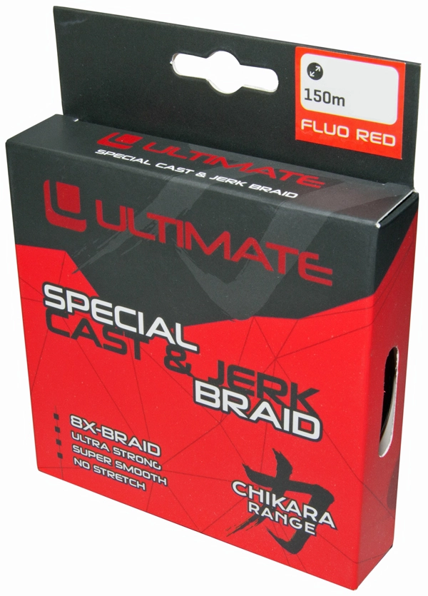 Ultimate Special Cast & Jerk Braid Fluo Red 4 Ultimate Special Cast & Jerk Braid Fluo Red - Image 4