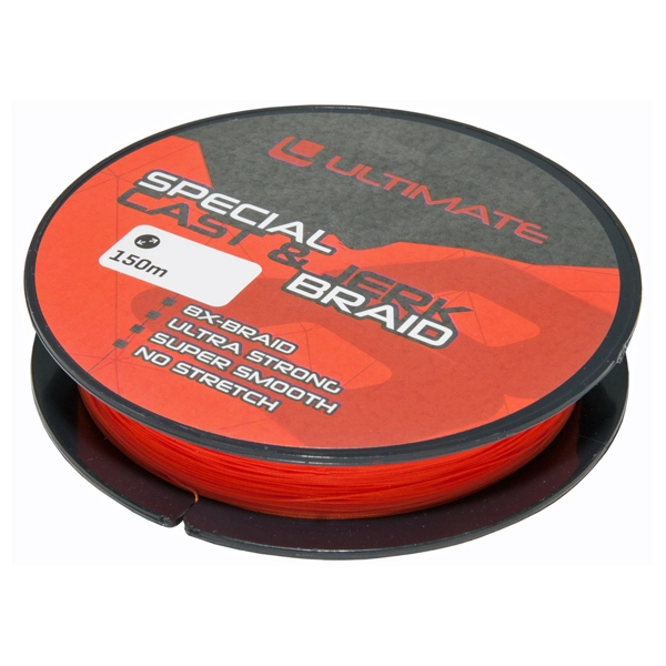 Ultimate Special Cast & Jerk Braid Fluo Red 1 Ultimate Special Cast & Jerk Braid Fluo Red