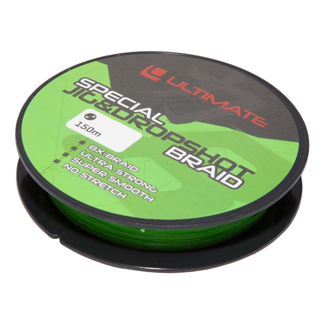 Ultimate Special Jig & Dropshot Braid Fluo Green 1 Ultimate Special Jig & Dropshot Braid Fluo Green