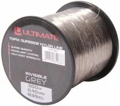 Ultimate Topix Nylon Invisible Grey, 300m -Line Elegant store 8422a3b5a641ccd3