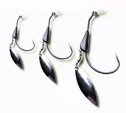 Behr Trendex Tungsten Jighead With Spinner Blade, 2pcs