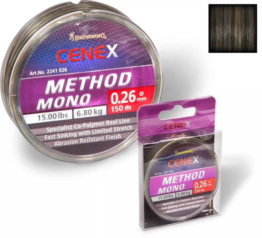 Browning Cenex Method Mono Camo Nylon 150m 1 Browning Cenex Method Mono Camo Nylon 150m