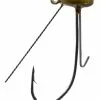 Strike King Weedless Tour Grade Ned Jig Head Green Pumpkin (3 Pcs)