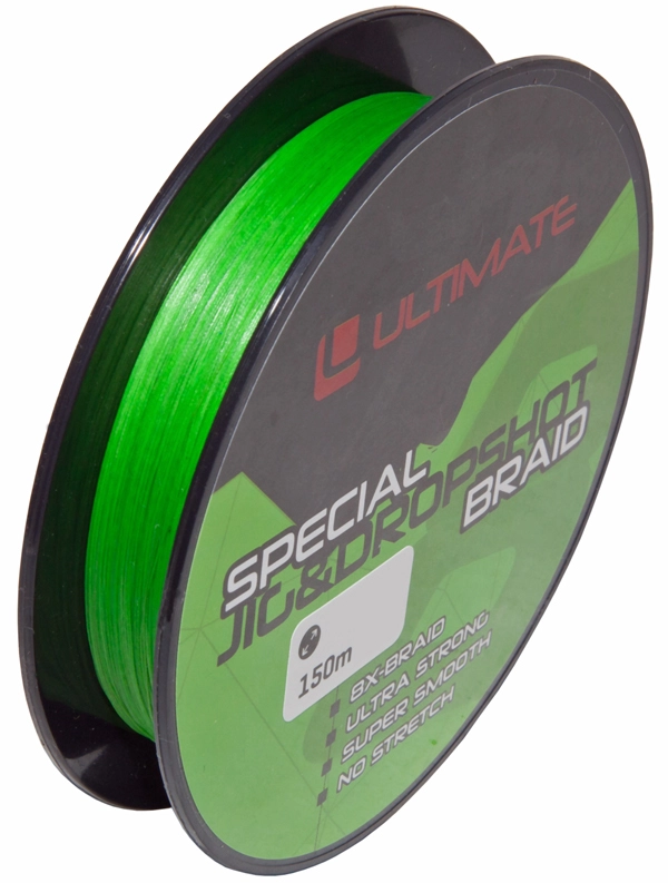 Ultimate Special Jig & Dropshot Braid Fluo Green 2 Ultimate Special Jig & Dropshot Braid Fluo Green - Image 2