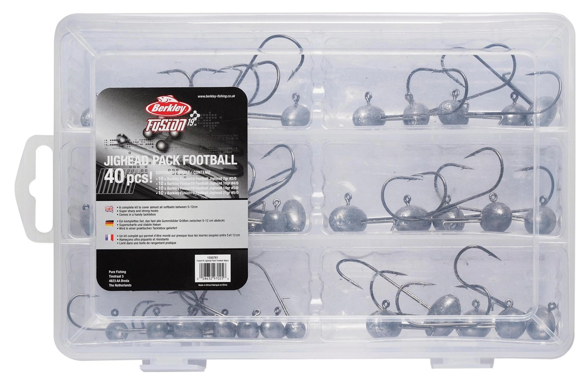 Berkley Fusion19 Jighead Pack (40 Pcs) 4 Berkley Fusion19 Jighead Pack (40 Pcs) - Image 4