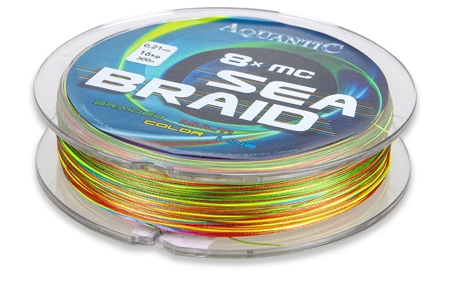 Aquantic 8x MC Sea-Braid 300m Multicolour 1 Aquantic 8x MC Sea-Braid 300m Multicolour