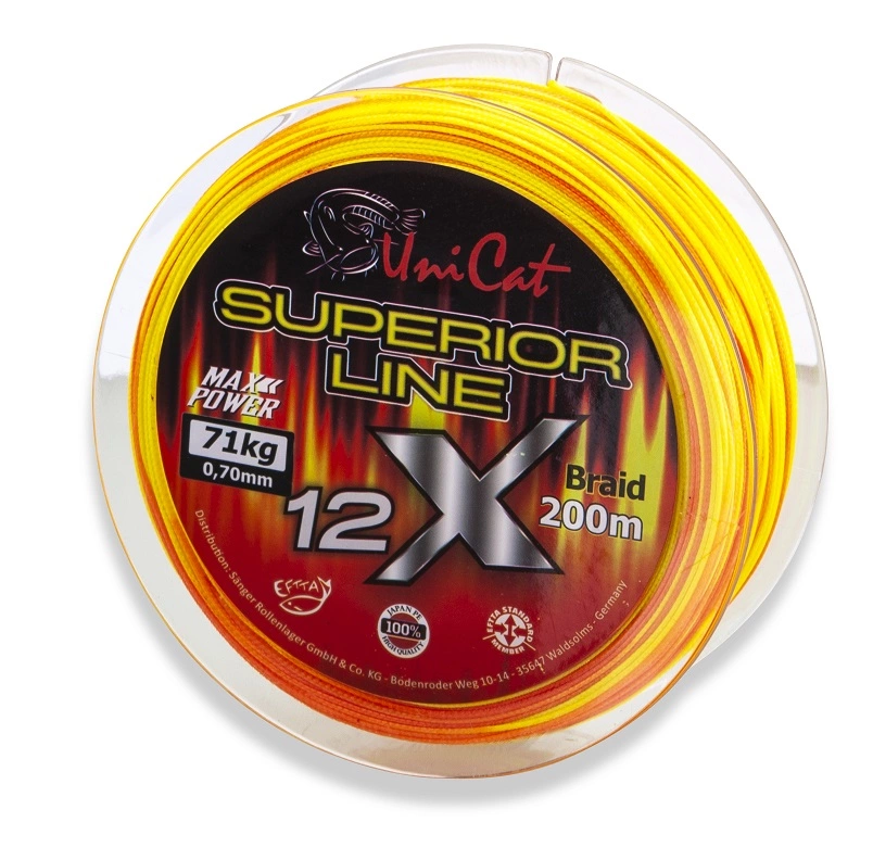 Uni Cat 12 X Braid Superior Line 200m 1 Uni Cat 12 X Braid Superior Line 200m