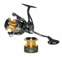 Ultimate Aurum Spinning Reel + Spare Spool -Line Elegant store de39cc9d78171e73